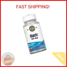Kal 50 Mg Niacin Tablets, 200 Count