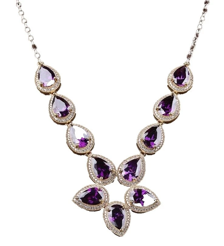 Amethyst Fashion Necklaces