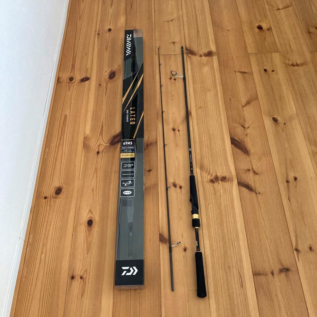 DAIWA - 【DAIWA】LATEO BOAT SEABASS 69M Daiwa Seabass Rod Lateo BS 69MS/W (Spinning 2 Piece)