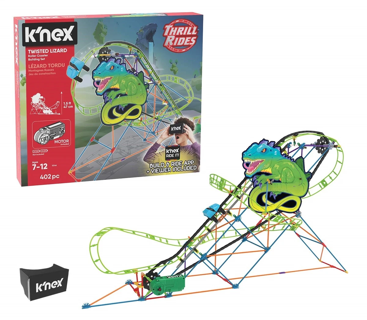 Knex Twisted Lizard Roller Coaster