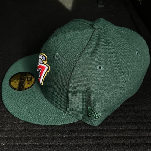 Los Angeles Anaheim Angels 40 Patch New Era 59FIFTY Fitted Cap Hat Club 7 5/8 - Picture 4 of 7