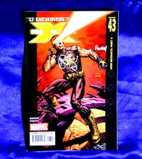 ULTIMATE X-MEN #43 SIGNED WRITER BRIAN MICHAEL BENDIS & ARTIST DAVID FINCH