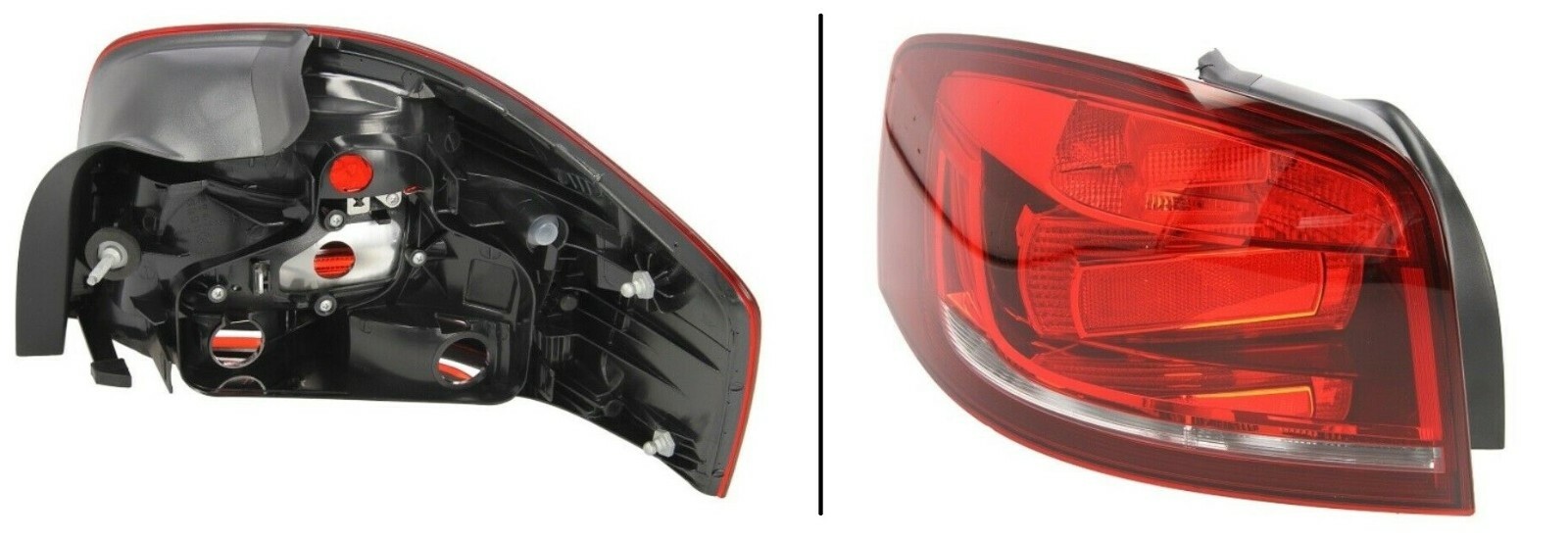 Feu stop arrière gauche fumé Audi A3 3 portes et Sportback référence 8P3945095B