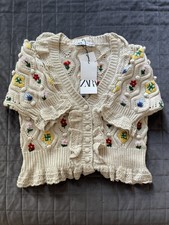 zara special edition knit cardigan