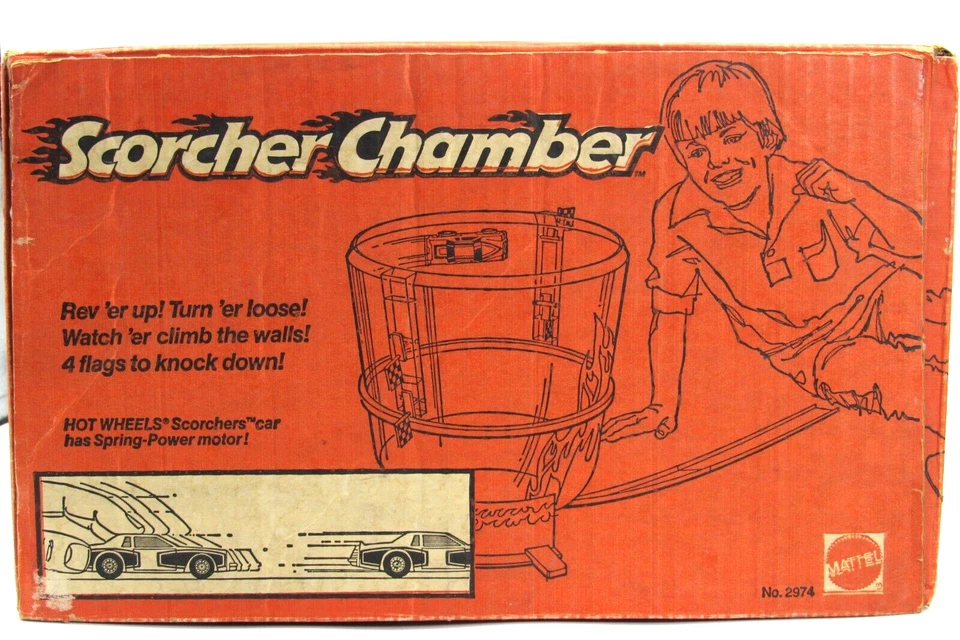 HOT WHEELS 1979 SCORCHER CHAMBER PLAYSET NEW UNUSED - Image 2 of 4
