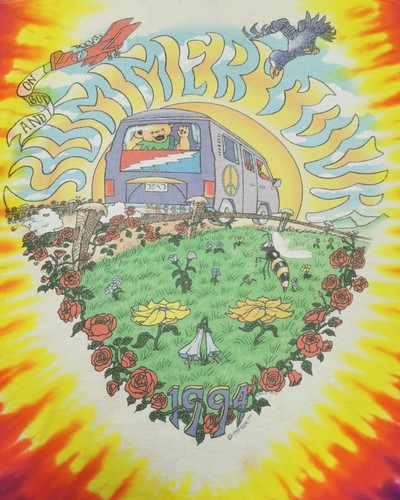 Vintage Grateful Dead Summer Tour The Bus Game - Picture 4 of 11