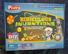 Playz Ridiculous Inventions Science Kit Stem Learn & Do Science DIY Projects New