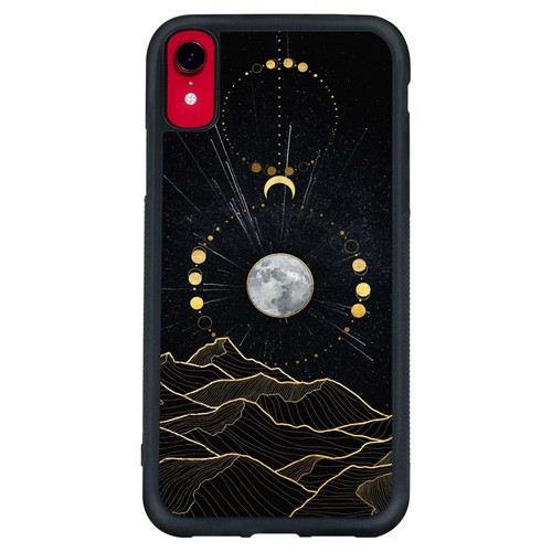 Eclipse Moon Print Covers For iPhone X XS 11 12 13 14 15 Pro Max - Picture 91 of 240