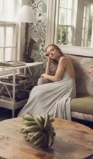 Jenny Yoo BHLDN Anthropologie Colby Dress Size 10 Green Morning Mist Wedding