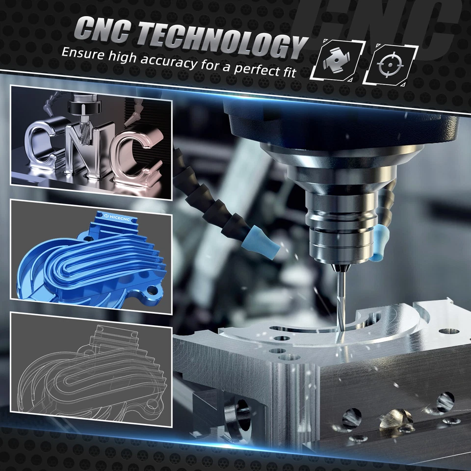 Cubierta de bomba de agua NICECNC para Husqvarna FC450 2016-2024 FE FX 450 500 2017-2024 Foto 4 de 4