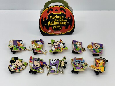 Disney Parks Mickey's Not So Scary Halloween Party Mystery Pins