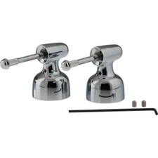 DELTA Chrome Metal Lever Handles - H22
