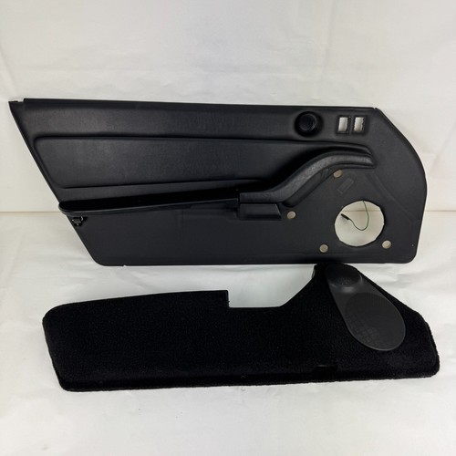 OEM 1995 - 1998 Porsche 993 911 Left Driver Door Panel + Pocket Handle Lid Vinyl - Picture 3 of 21