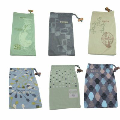 Fossil Brillensäckchen Etui Schutzhülle 6 Modelle zur Auswahl
