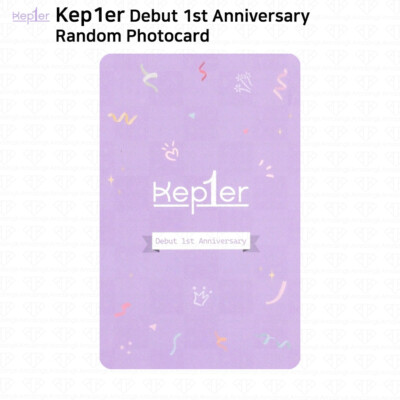 Kep1er Debut 1st Anniversary Soundwave Pop Up Random Photocard