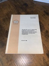 DDB 1100-255-80 Warsaw Pact Ground Forces Equipment ID Guide Armored Vehicles