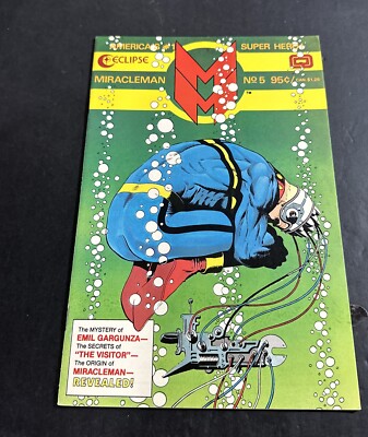 Miracleman #5; Eclipse | Alan Moore Paul Gulacy Vf J2