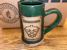 HTF Duesterbeck's Stone Ware Mug Brewing Company Alexandria Pottery Company
