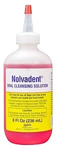Nolvadent Oral Cleansing Solution for Dogs & Cats 8 oz