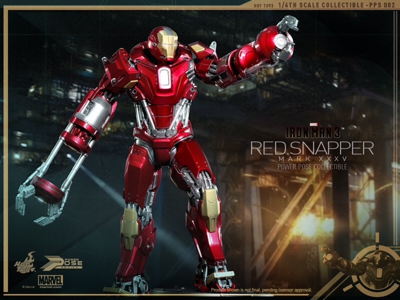 ホットトイズ ホールオブアーマー アイアンマン3 1/6 hottoys ムービー・マスターピース】『アイアンマン3』1／6スケール