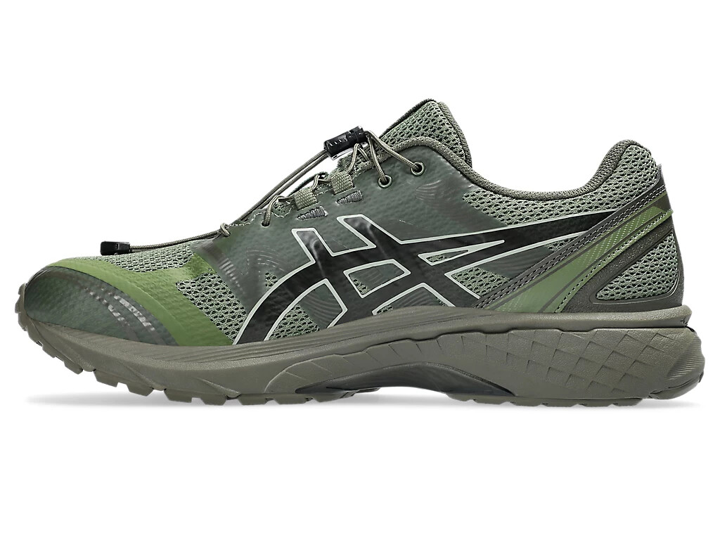 ASICS GEL-TERRAIN × SAN SAN GEAR 1203A744 300 Bronze Green Tarmac
