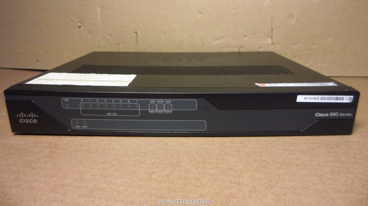 Cisco 892FSP V02 C892FSP-K9 Router 2x GE/SFP High