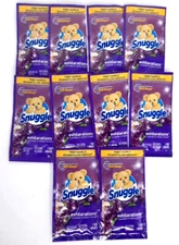 10X Snuggle Exhilarations Lavender & Vanilla Orchid Fabric Softener Packets