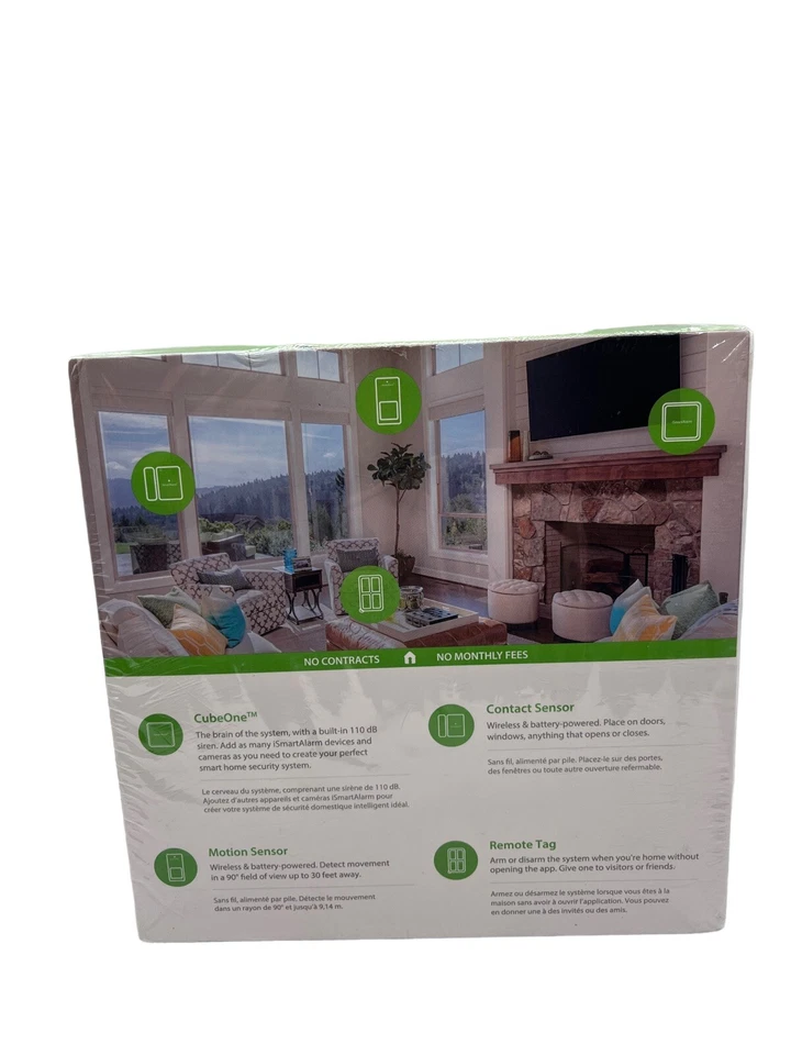 New ISmartAlarm Smart Home Security System Starter Package - Image 2 of 4