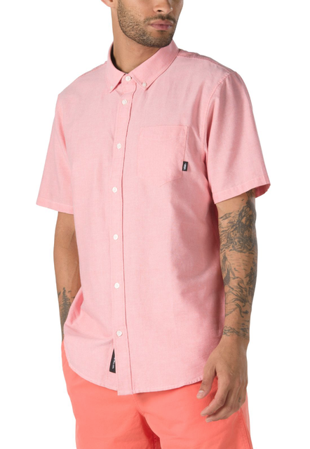 vans button down shirt