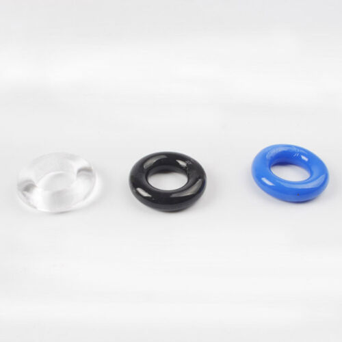 3Pcs/Set Silicone Cock/Penis Ring for Men Enhancer Prolong Sex Aid Tools - Picture 7 of 15
