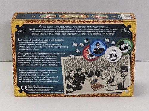 Mafia de Cuba Board Game 1st Edition Lui-même Asmodee 2015 Complete Rare OOP - Picture 2 of 11