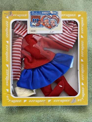 Vintage Effanbee Bobbsey Twins Flossie Clothes Outfit Lot Of 4 With Original Box - Picture 3 of 10