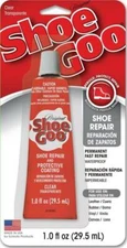 SHOE GOO 1 OZ TUBE ADHESIVE GLUE VINYL RUBBER LEATHER REPAIR CLEAR 6731723