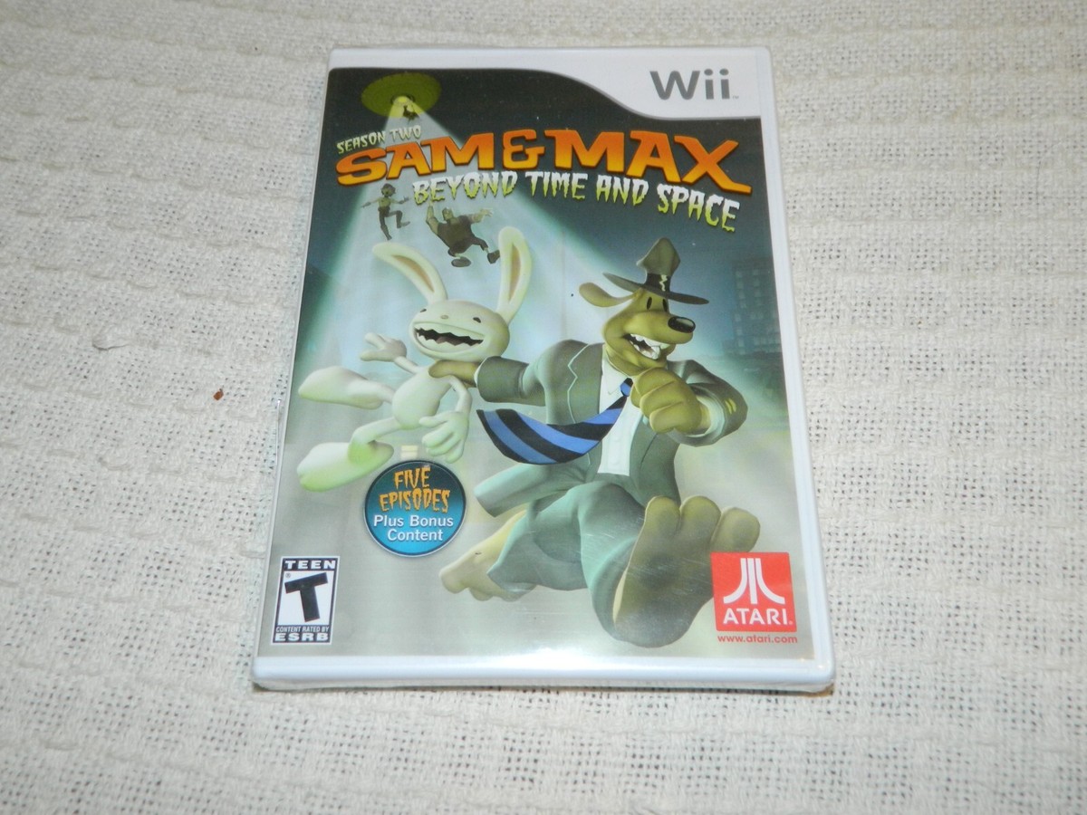 Sam & Max: Beyond Time and Space (Nintendo Wii, 2010) NEW Sam & Max: Beyond Time and Space (Nintendo Wii, 2010) NEW