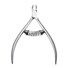 Fingernail Toenail Cuticle Nipper Trimming Stainless Steel Nail Cutter