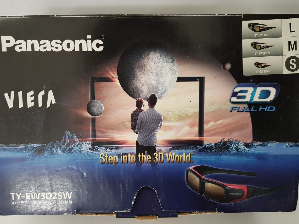 Panasonic VIERA 3Dグラス TY-EW3D2MW Panasonic Active Shutter System 3D Glass TY-EW3D2MW | eBay