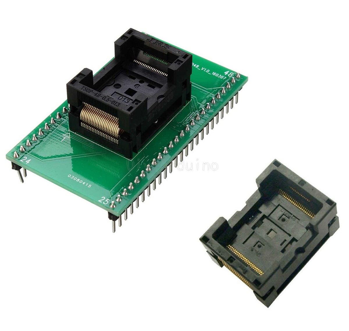 Tunap 974 Adattatore TSOP48 A DIP48 SA247 - Per Programmatori E Test Di Chip IC, Adattatore Universale SA247 Test Socket TSOP - Foto 12