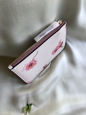COACH Key Case with Multi Floral Print Style No. F87793 NWT