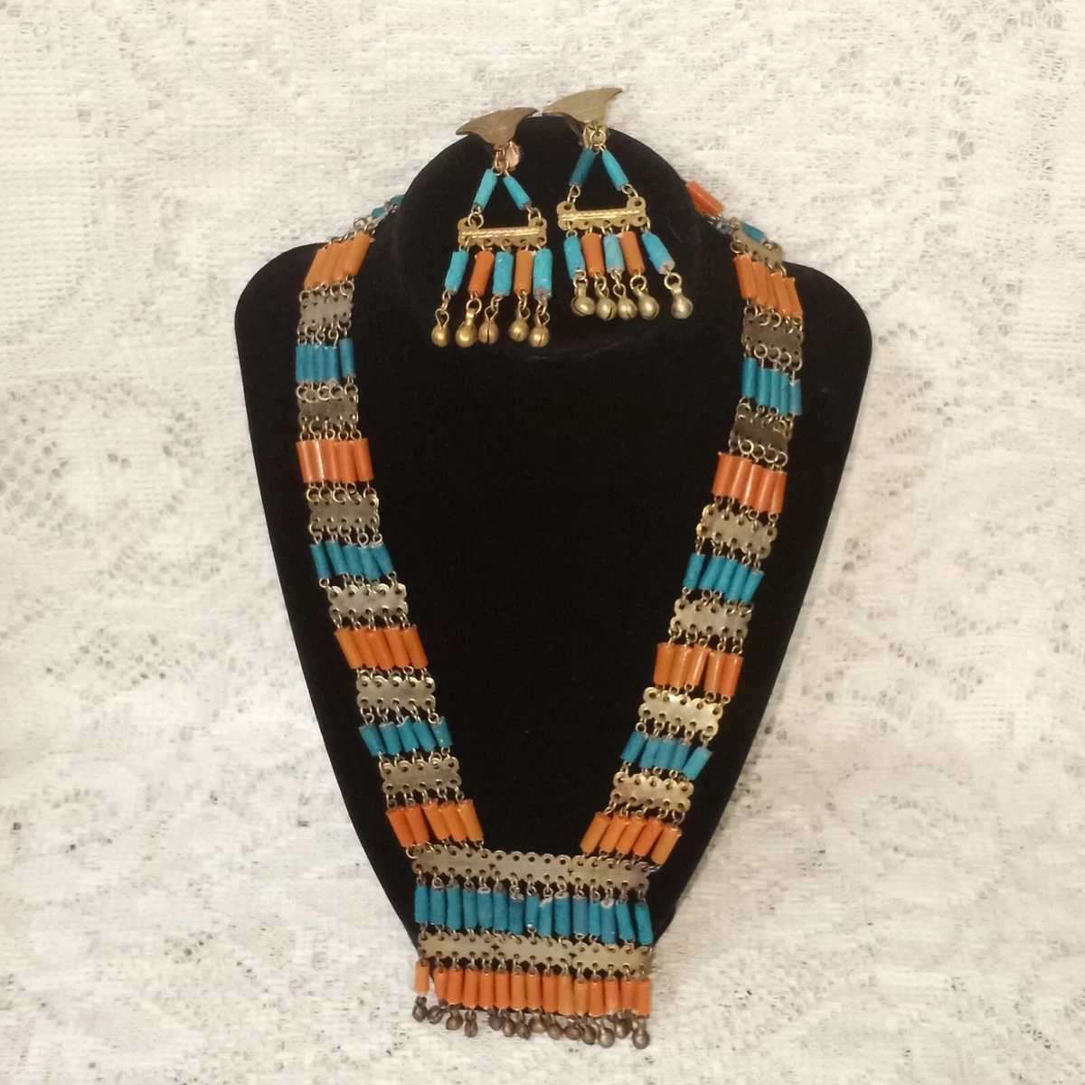 Egyptian 2024 bib necklace