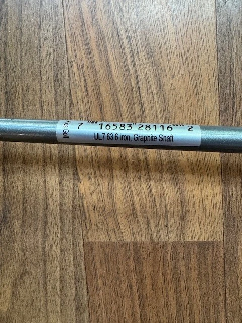 US Kids Golf Right Hand UL7 63 6 Iron Graphite Shaft UltraLight W10 - Image 4 of 4