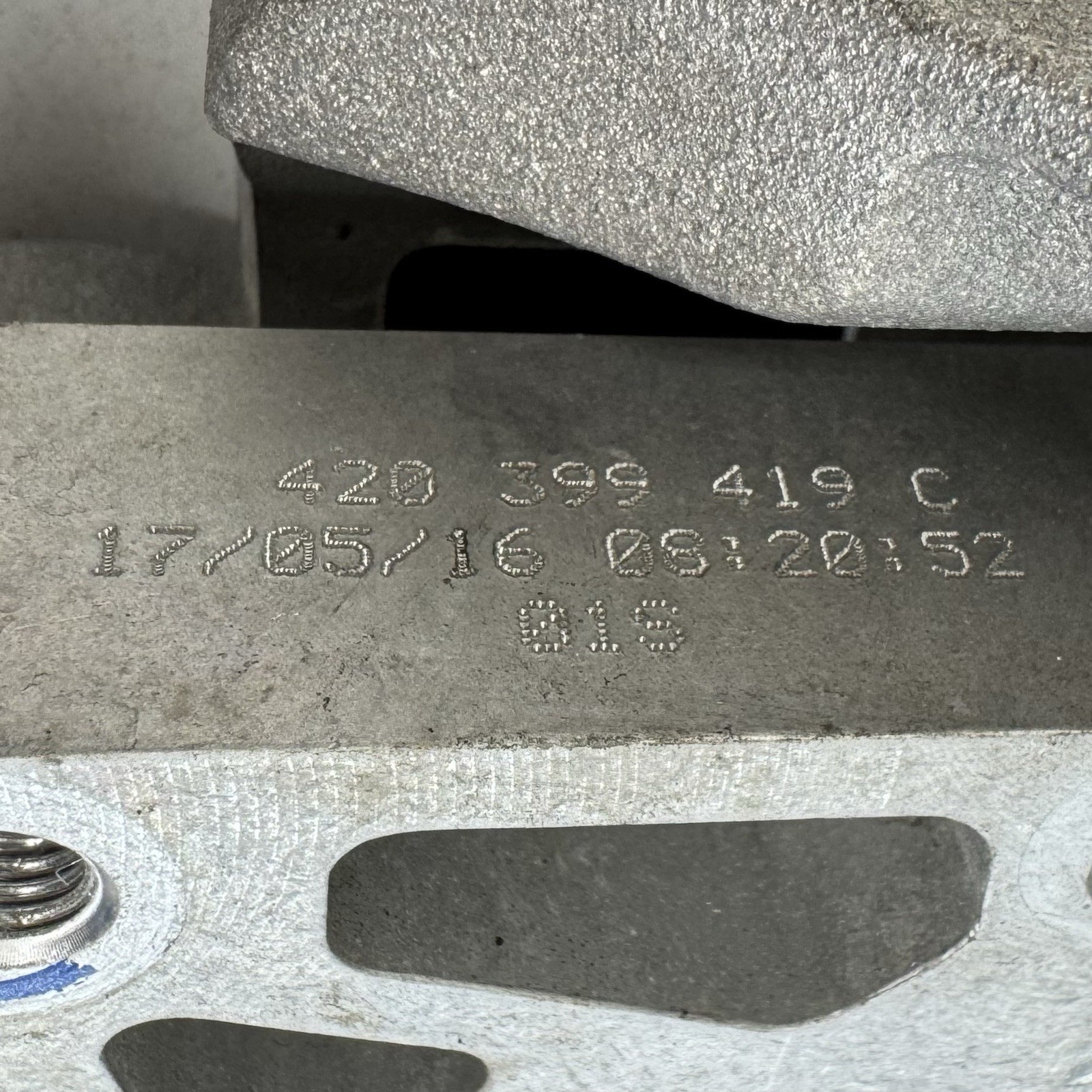17-23 Audi R8 Plus AWD Automatic Transmission Support Mount Bracket OEM