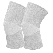1 Pairs Bamboo Charcoal Knee Sleeve - Bamboo Knee Brace Bamboo Compression Knee