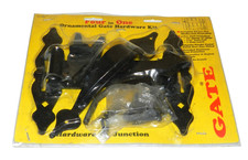 FOUR IN ONE ornamental Gate Hardware Kit. Hardware Junction. 10012752