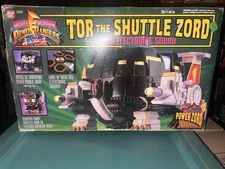 Vintage 1994 Bandai Mighty Morphin Power Rangers Tor The Shuttle Zord 