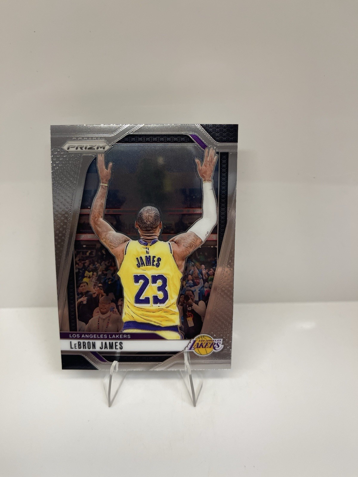2024-25 Panini Prizm Lebron James Base Chalk Toss #130 Los Angeles Lakers