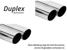 Eisenmann Edelstahl Duplex Sportauspuff BMW X6 G06 M50i xDrive je 2x100mm