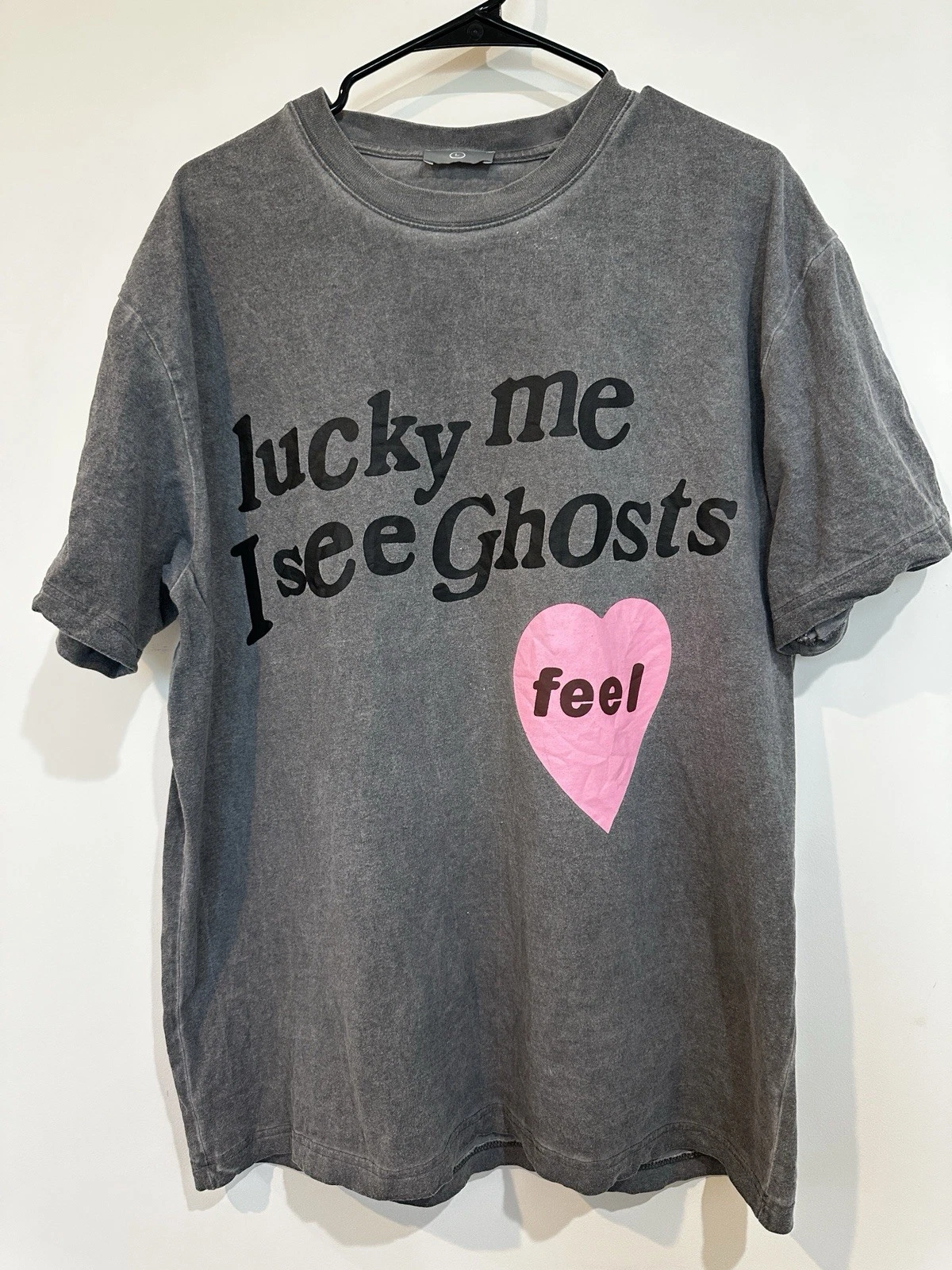 Kids See Ghosts Lucky Me I See Ghosts Camp Flog Gnaw Nov 11 2018 Gray Size Large