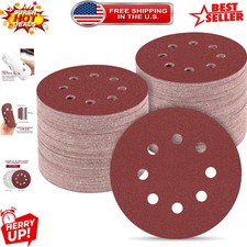 Dynamic Sanding Disc Set - 165 PCS 5-Inch Aluminum Oxide Discs for All Materials 0.19 per gallon