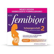 Femibion 2 Schwangerschaft Tabletten und Kapseln, 56 St. Tabletten 15199993