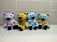 Grateful Dead Stuffed Bear Set Of 4